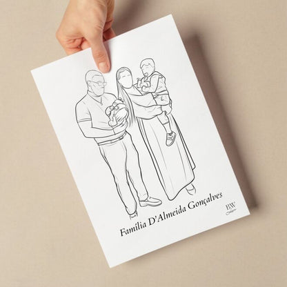 Ilustración personalizada - SIN MARCO